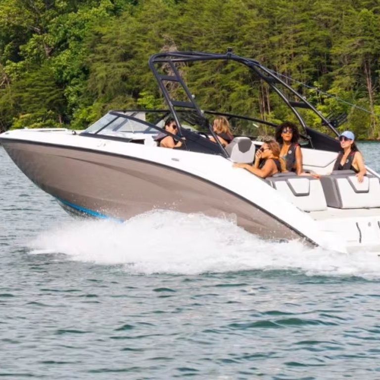 Family-Friendly 27ft Jet Surf Rowing Boat New Design for Water Sports Surfing Jet Boat